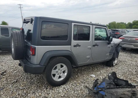 2017 Jeep Wrangler Unlimited Sport from USA, damaged, VIN 1C4BJWDG7HL502191